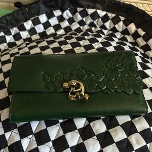 Leather Patricia Nash wallet.